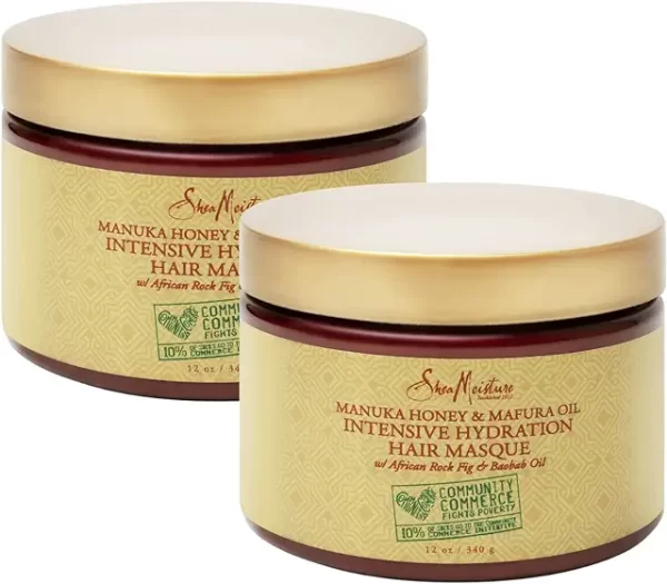 SheaMoisture Hair Mask Moisturizer, Manuka Honey & Mafura Oil,