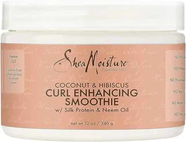 SheaMoisture Smoothie Curl Enhancing Cream for Thick, Curly Hair