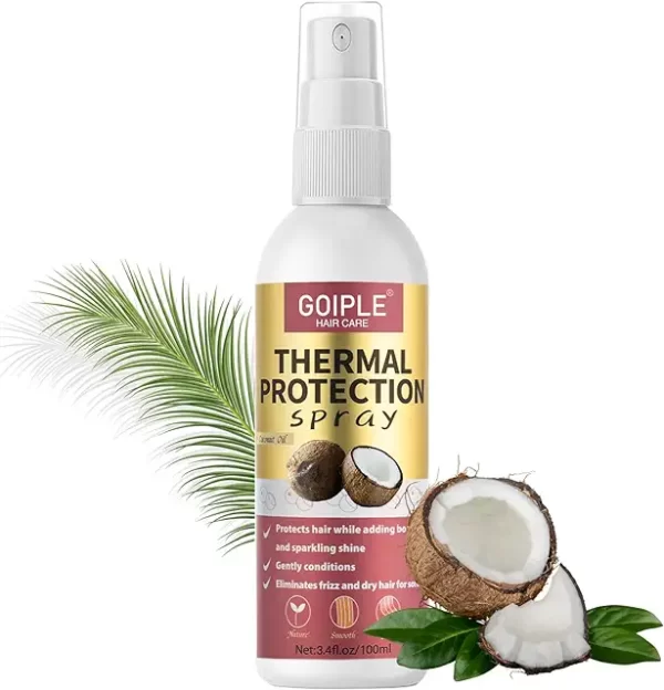 Heat Protectant Spray for Hair Heat Protectant Product -Coconut