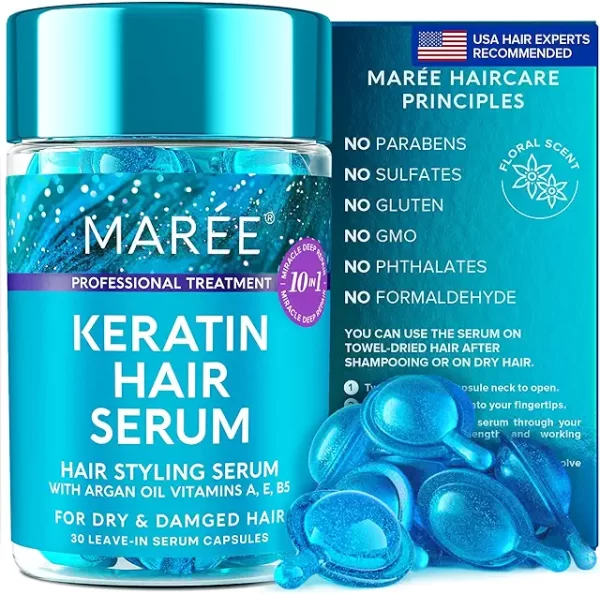 MAREE Hair Styling Serum for Frizzy & Dry Hair