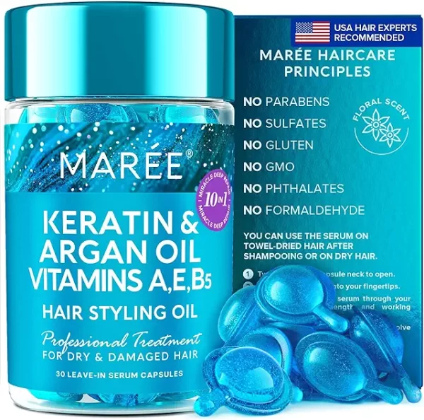 MAREE Hair Oil for Frizzy & Dry Hair -