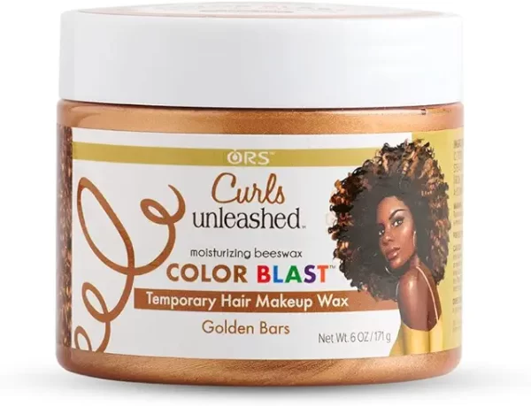 Color Blast Temporary Hair Makeup Wax, Moisturizing Beeswax Hair