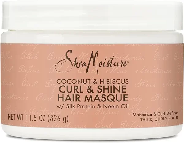 SheaMoisture Hair Mask Coconut & Hibiscus for Dry Curls