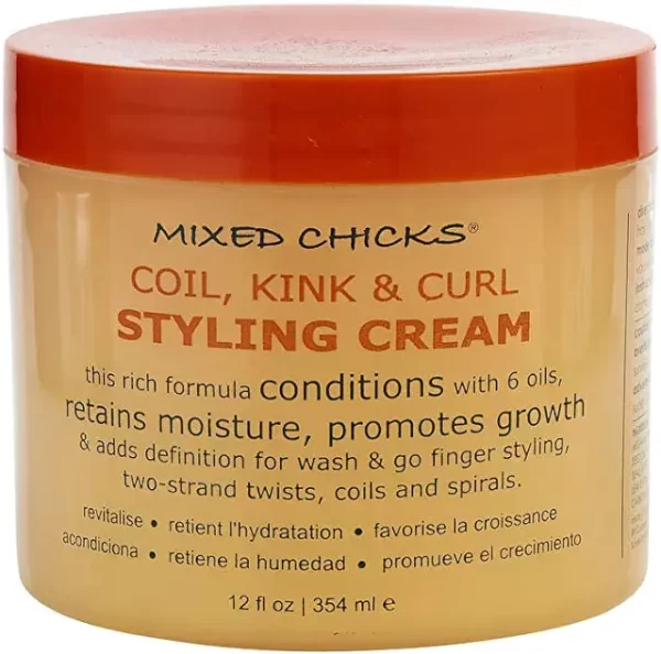 Mixed Chicks Coil, Kink & Curl Styling Cream, 12