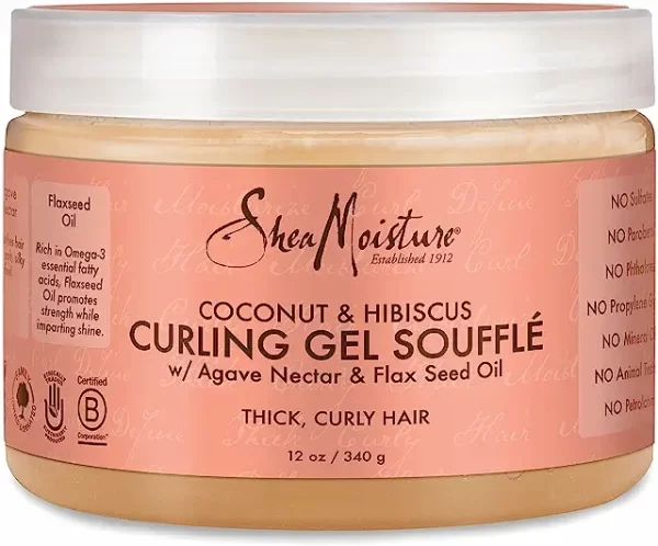 SheaMoisture Curling Gel Souffle for Thick, Curly Hair Coconut