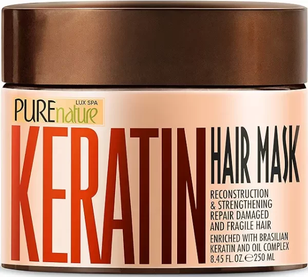 Keratin Hair Mask - Hydrating and Moisturizing Treatment for